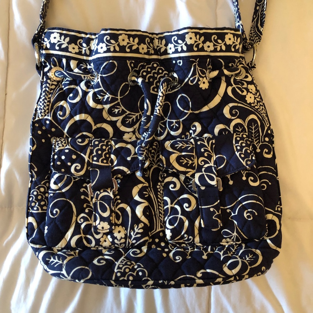 Vera Bradley Drawstring Bucket Bag